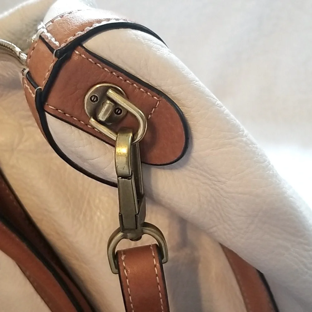 RARE Fossil Kendall Satchel Y2K High Quality Leather Bag